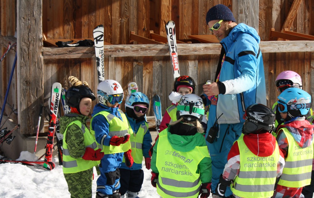 Narty z dziećmi Włochy - polscy instruktorzy w Alpach